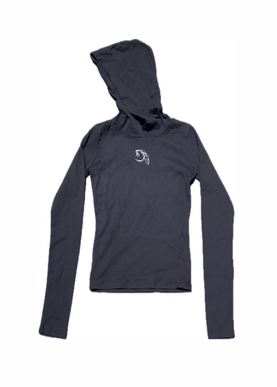 HOODED LONGSLEEVE BABYRIB
